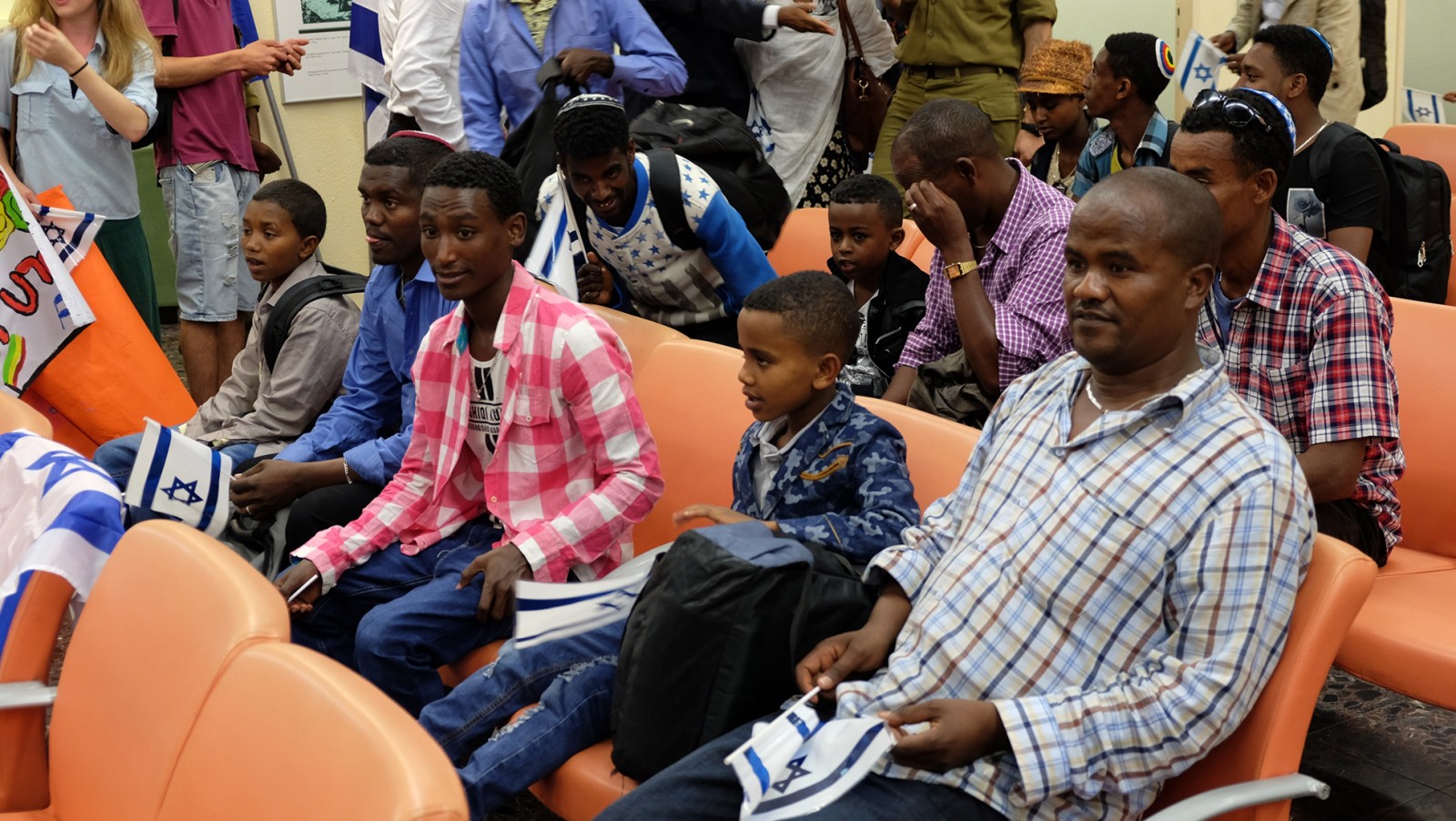 64 מיהודי אתיופיה מגיעים לישראל. (צילום: דבר ראשון)