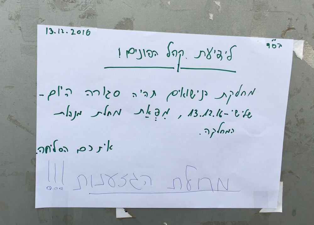 ההפגנה בחדרה נגד המוהל אליהו אסולין שכינה פעוטות מהעדה האתיופית 'בשר תותחים' (צילום: אדיר מריו)